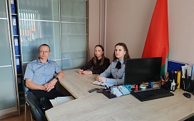 Встреча нотариуса с представителями ОПИ Березинского района